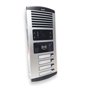 پنل آیفون تصویری 4 واحدی کارتی RFID الکتروپیک 1086