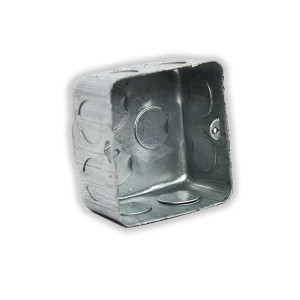 قوطی کلید فلزی مربعی 7 در 7 با عمق 4 سانتی متر رفیع