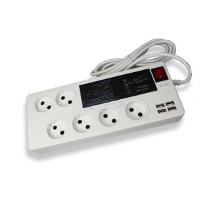 محافظ 6 راهه دارای شارژر usb جی ال تی