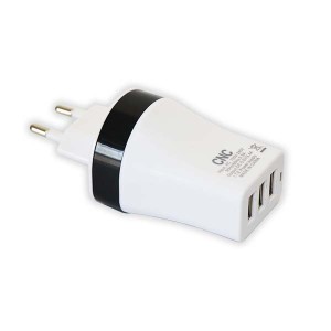 شارژر سه پورت usb