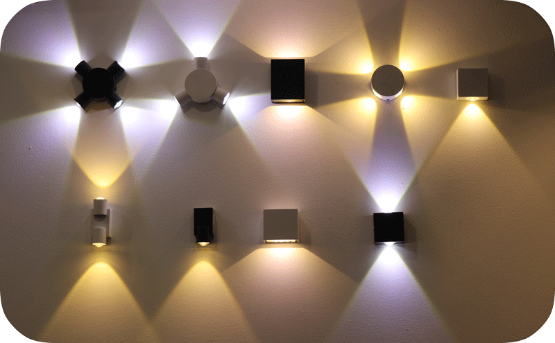 نمونه نور چراغ‌های دکوراتیو