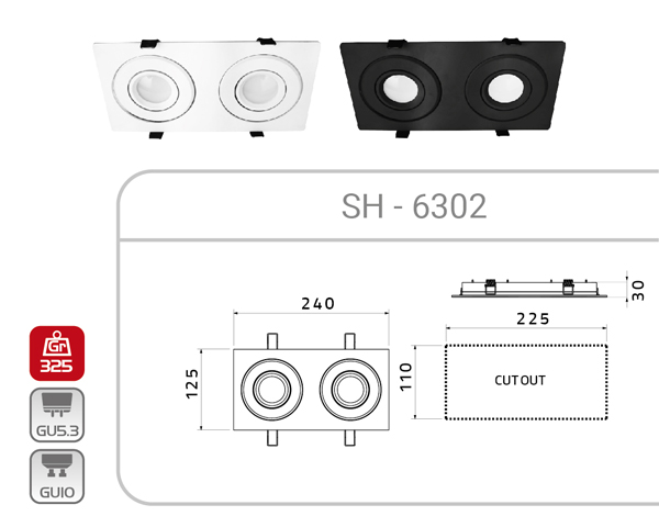 ابعاد sh-6302