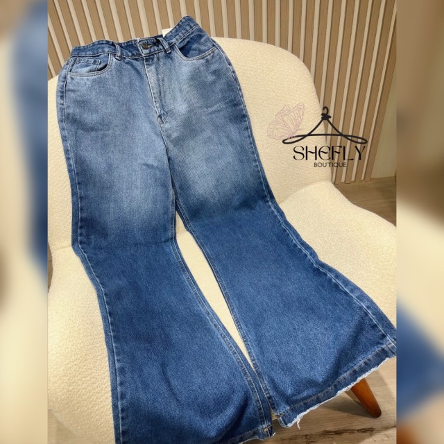 شلوار جین بالا روشن