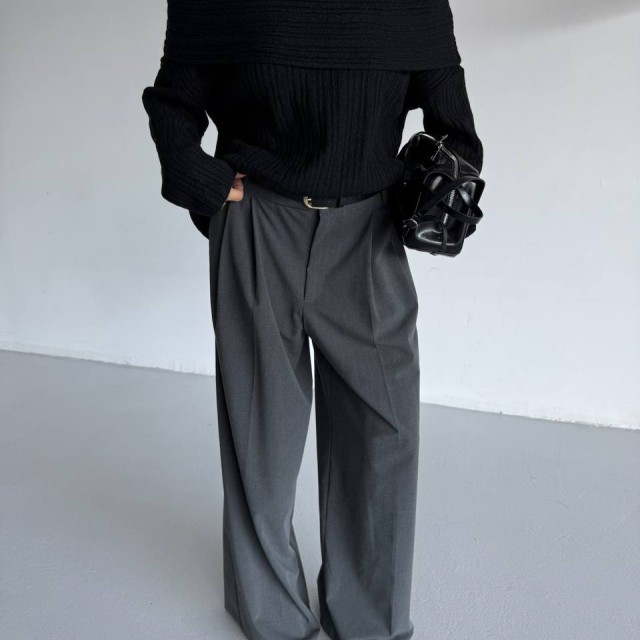 شلوار پارچه ای طوسی