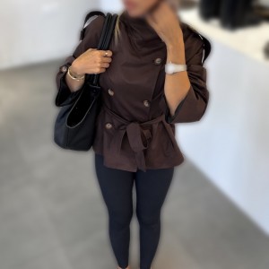 ترنچ کت برشکا آستردار