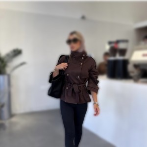 ترنچ کت برشکا آستردار