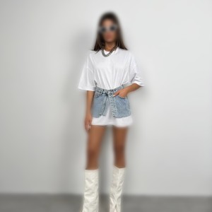 کمر جین شومیز