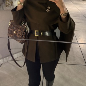 پالتو فوتر شالدار