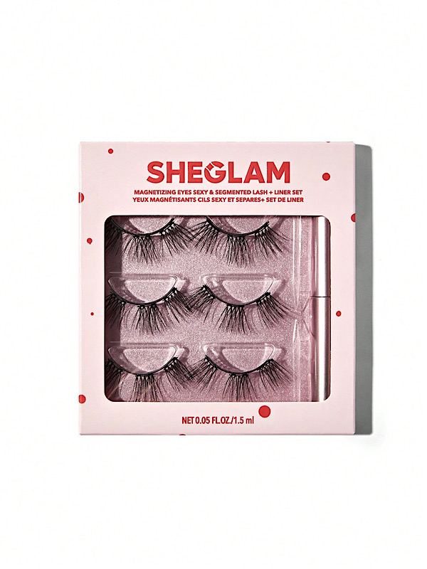 ست مژه و خط چشم Magnetizing Eyes Sexy & Segmented  شیگلم SHEGLAM