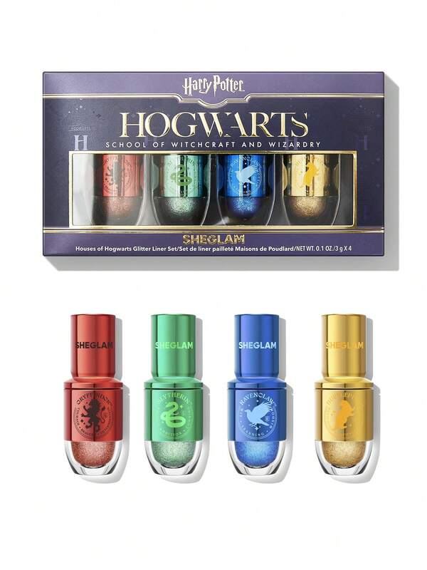ست کلکسیون کامل Harry Potter™ X SHEGLAM Houses Of Hogwarts Glitter Liner Set  شیگلم SHEGLAM
