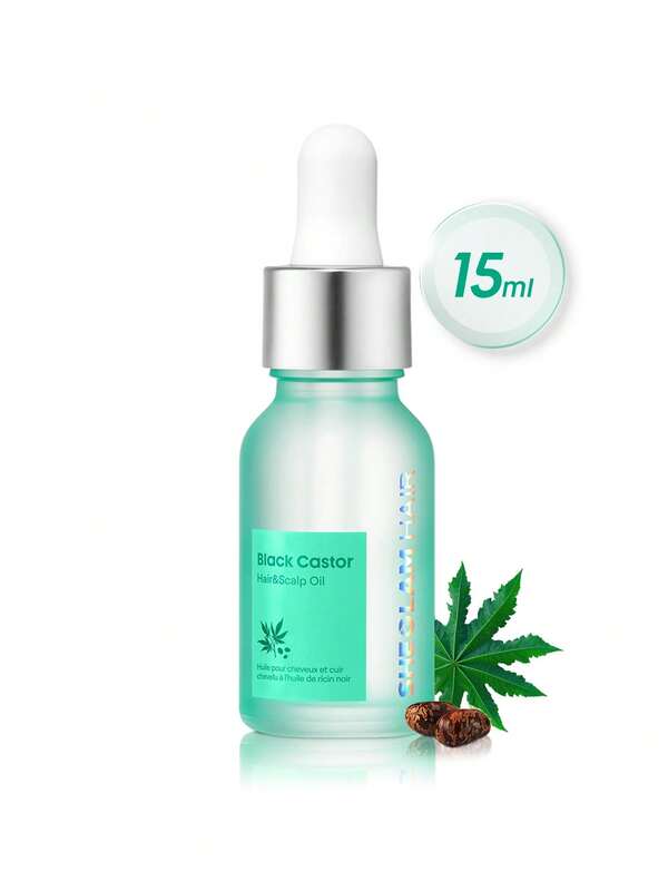 روغن کرچک سیاه مو و پوست سر  15 میلی لیتر Black Castor Hair And Scalp Oil-15ml شیگلم SHEGLAM