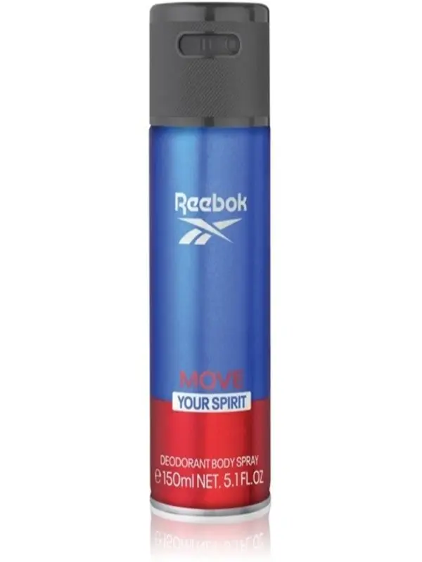 اسپری بدن ضد تعریق ریبوک مدل move your spirit  حجم150 میل -Reebok