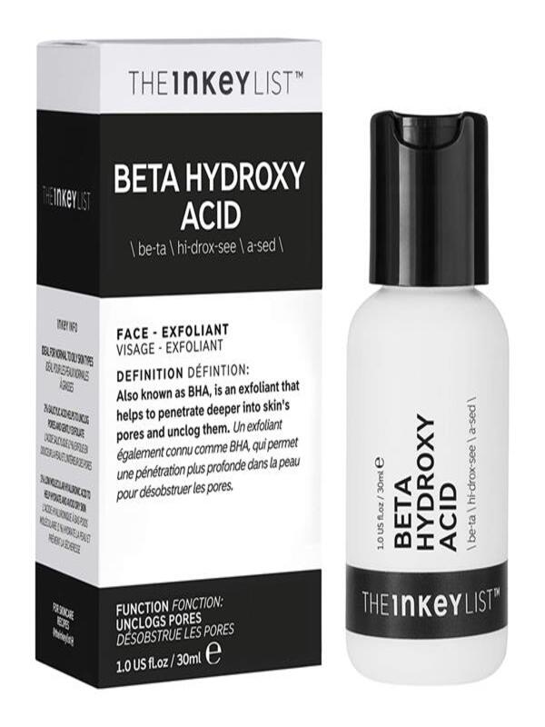 بتا هیدروکسی اسید اینکی لیست The inky list