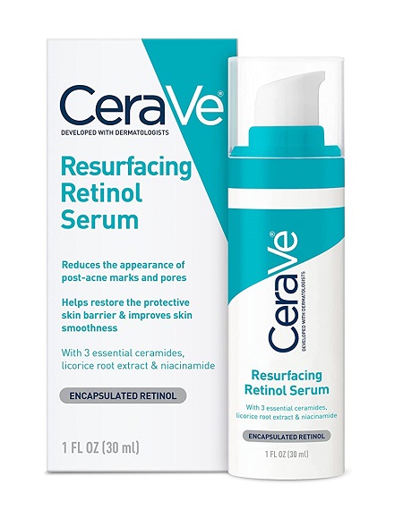 سرم رتينول بازسازي کننده پوست سراوی CeraVe RESURFACING RETINOL