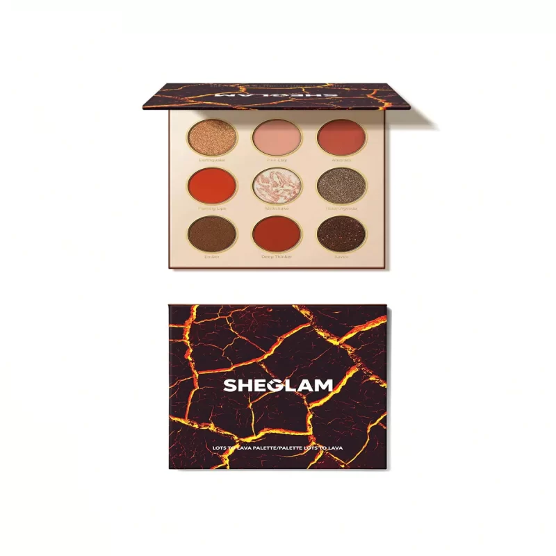 پالت سایه چشم LOTS TO LAVA شیگلم SHEGLAM