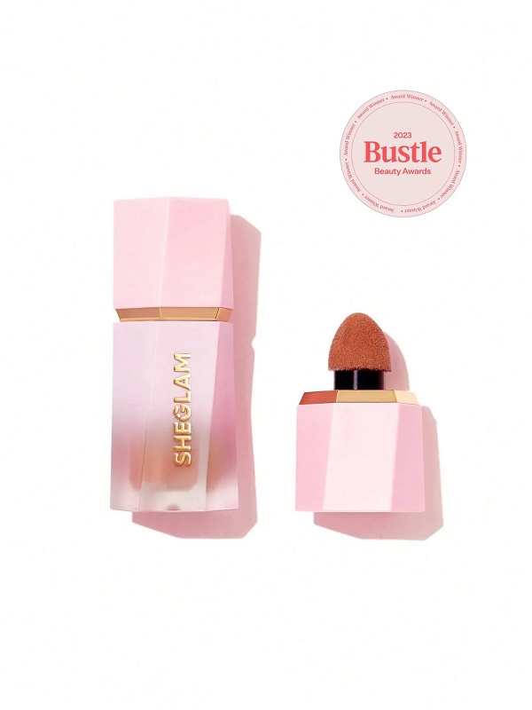 رژ گونه مایع مات  COLOR BLOOM -BIRTHDAY SUIT شیگلم SHEGLAM