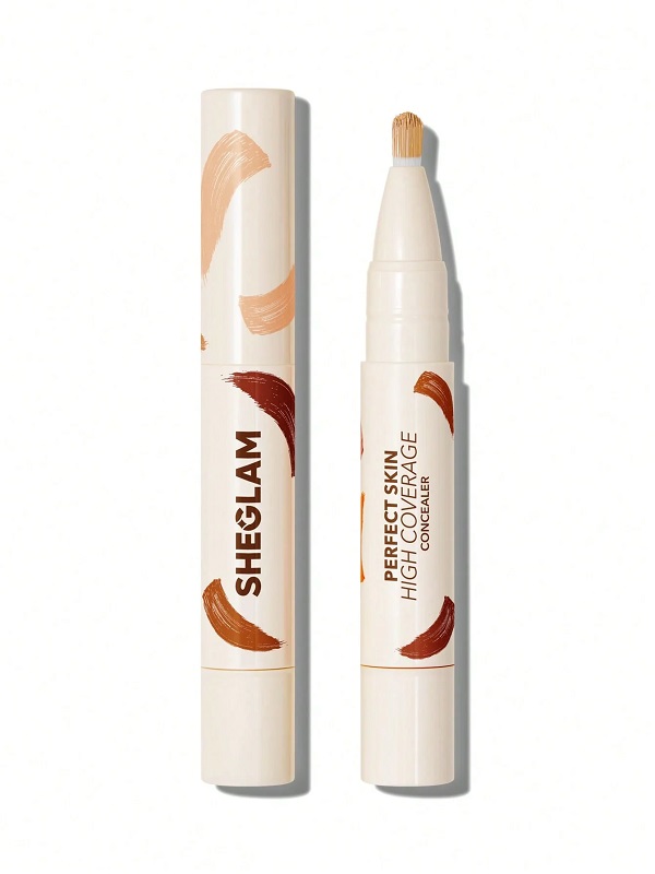 کانسیلر  PERFECT SKIN HIGH COVERAGE CONCEALER -SHELL شیگلم SHEGLAM