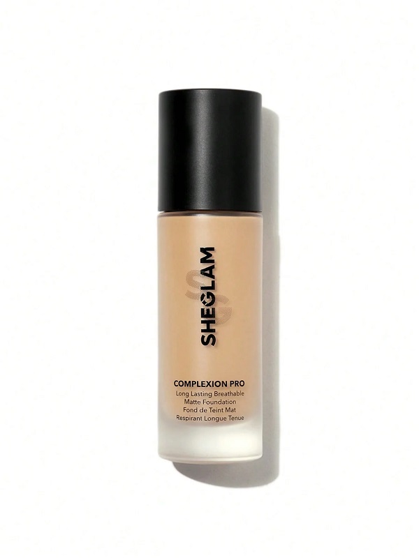 کرم پودر مخصوص پوست  رنگ HONEY شیگلم SHEGLAM COMPLEXION PRO با پوشش مات و ماندگاری طولانی