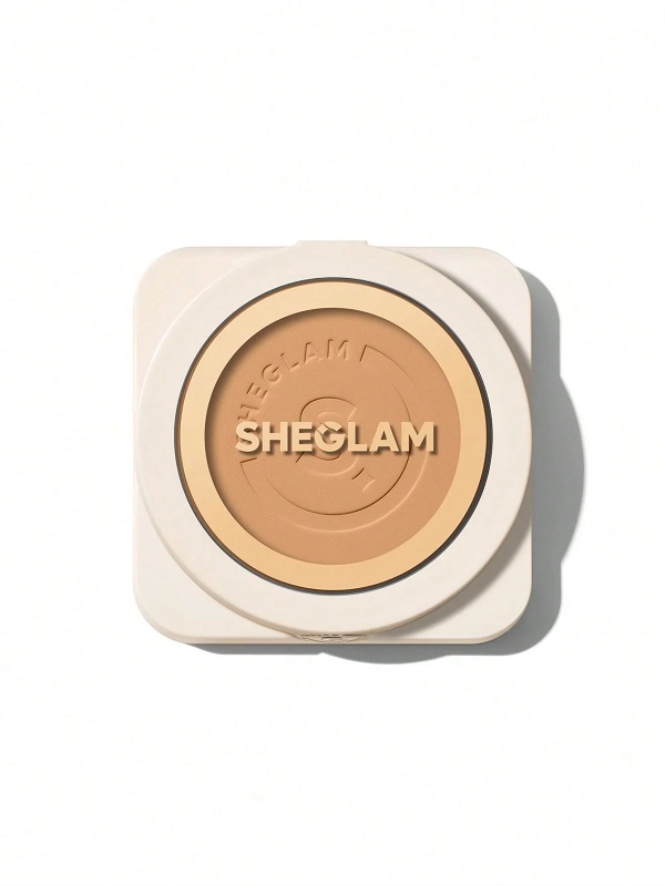 پنکک کرم پودری (پودر  پایه)  SKIN-FOCUS فول کاور - رنگ  HONEY شیگلم SHEGLAM
