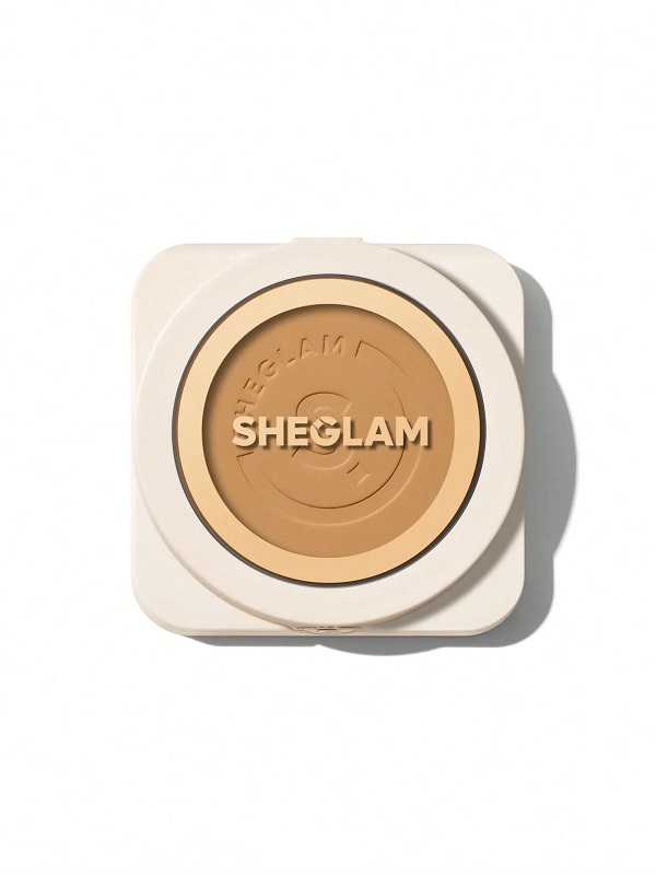پنکک کرم پودری (پودر  پایه)  SKIN-FOCUS فول کاور - رنگ WHEAT شیگلم SHEGLAM