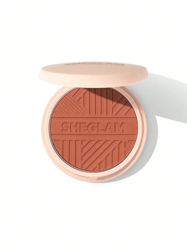 رژگونه مات سبک LIGHTWEIGHT رنگ GOOD VIBES شیگلم SHEGLAM