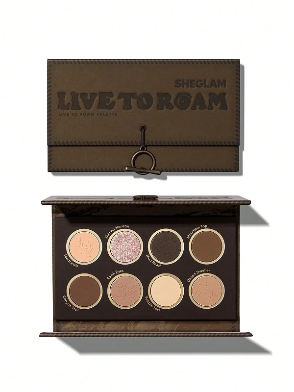پالت سایه چشم LIVE TO ROAM شیگلم SHEGLAM