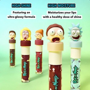 برق لب مشاوره خانوادهRICK AND MORTY X SHEGLAM شیگلم رنگ  RICK