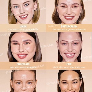 کرم پودر استیکی با پوشش بالا Skin Magnet - رنگ Buttercream شیگلم SHEGLAM