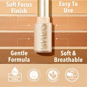 کرم پودر استیکی با پوشش بالا Skin Magnet - رنگ Nude شیگلم SHEGLAM