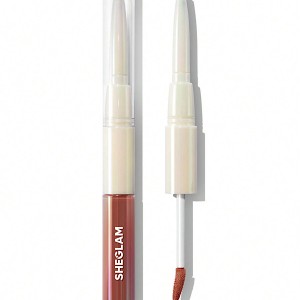 خط لب و برق لب Lip Rules رنگ  Golden Rule شیگلم SHEGLAM