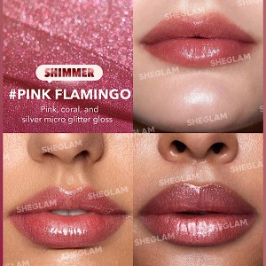 حجم‌ دهنده لب براق Pout-Perfect رنگ Pink Flamingo شیگلم SHEGLAM