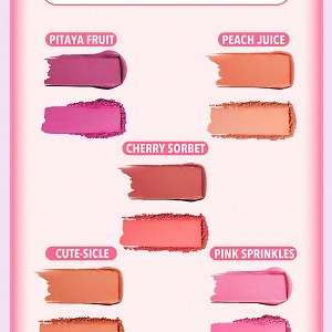 رژگونه دو رنگ Cheek 2 Cheek - رنگ Peach Juice شیگلم SHEGLAM