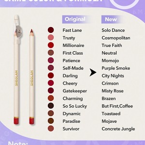 خط لب Lip Facts رنگ Crimson شیگلم SHEGLAM