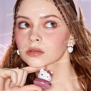 رژگونه کرمی Coastal Charm کالکشن Hello Kitty رنگ Sun Suit شیگلم SHEGLAM