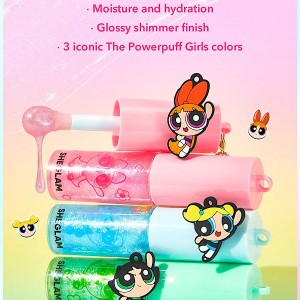 برق‌ لب Super Trio از کلکسیون Powerpuff Girls مدل Blossom شیگلم SHEGLAM