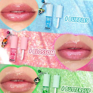 برق‌ لب Super Trio از کلکسیون Powerpuff Girls مدل Bubbles شیگلم SHEGLAM