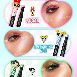 رژگونه براق Power-Noia از کلکسیون Powerpuff Girls - مدل Everything Nice شیگلم SHEGLAM