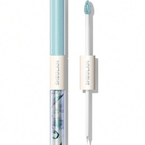 سایه چشم مایع دو سر Silk & Sparkle - رنگ Sky شیگلم SHEGLAM