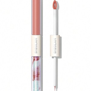 سایه چشم مایع دو سر Silk & Sparkle - رنگ Rose شیگلم SHEGLAM