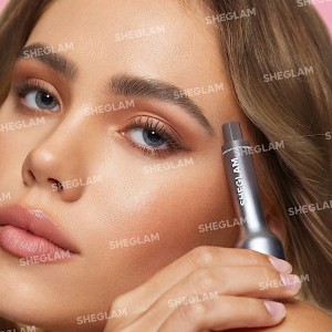 براش زاویه‌دار و ژل ابرو BROW-FECTION  رنگ Truffle شیگلم SHEGLAM