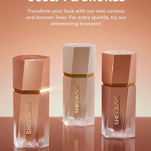 برنزر مایع براق Sun Beam رنگ Terracotta شیگلم SHEGLAM