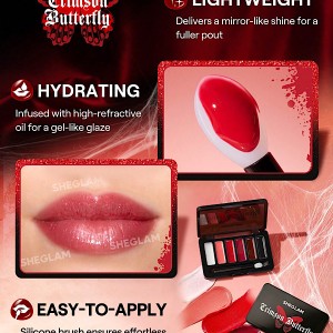 ست کلکسیون کامل Crimson Butterfly شیگلم SHEGLAM