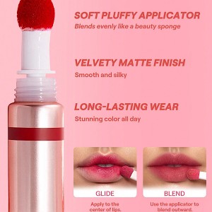 رژ لب مایع مات بالش‌دار Pout Cushion - رنگ Hit The Hay شیگلم SHEGLAM