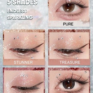 سایه چشم Enigma Sparkly رنگ Pure شیگلم SHEGLAM