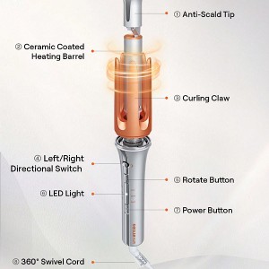 فرکننده‌ موی خودکار وان‌تاچ It-Curl - قطر ۳۲ میلی‌متر شیگلم SHEGLAM