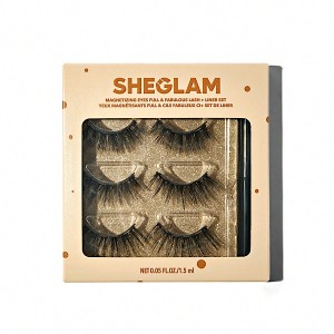 ست مژه و خط چشم Magnetizing Eyes Full & Fabulous  شیگلم SHEGLAM