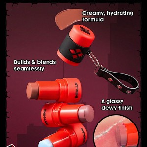 رژگونه استیکی Harley Quinn X SHEGLAM Mischief Mallet - رنگ Big Swing شیگلم SHEGLAM