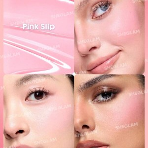 رژ گونه مایع مات  Color Bloom Liquid Blush-Pink Slip شیگلم SHEGLAM
