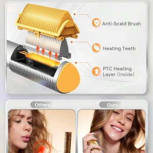 برس صاف کننده حرارتی سه بعدی  شیگلم SHEGLAM