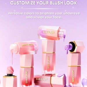 رژ گونه مایع مات  Color Bloom Liquid Blush-Coral Glow شیگلم SHEGLAM